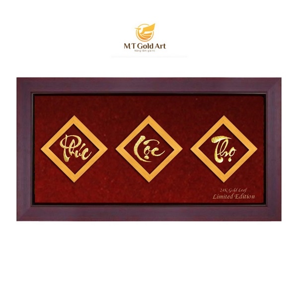 tranh Chữ phúc lộc thọ 1