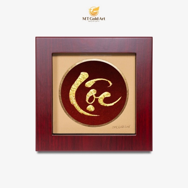 tranh thêu Chữ thập chữ phúc lộc thọ