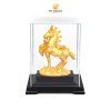 Tượng Ngựa Lộc Mã Dát Vàng 24K