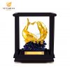Tượng đôi cá chép dát vàng 24K