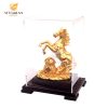 Tượng Ngựa Chiến Thắng Dát Vàng 24K