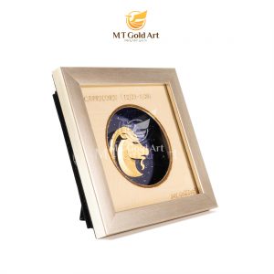 Tranh Cung Ma Kết dát vàng (22/12-19/1)