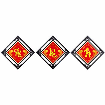 tranh thêu chữ thập phúc lộc thọ