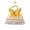 Tượng đôi thiên nga dát vàng 24K