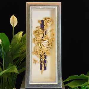 quà tặng lưu niệm tranh hoa hồng