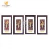 Tranh bộ tứ quý 39x69cm (4pcs) – Quà tân gia ý nghĩa