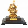 Tượng hồ lô dát vàng (17x20x24cm)
