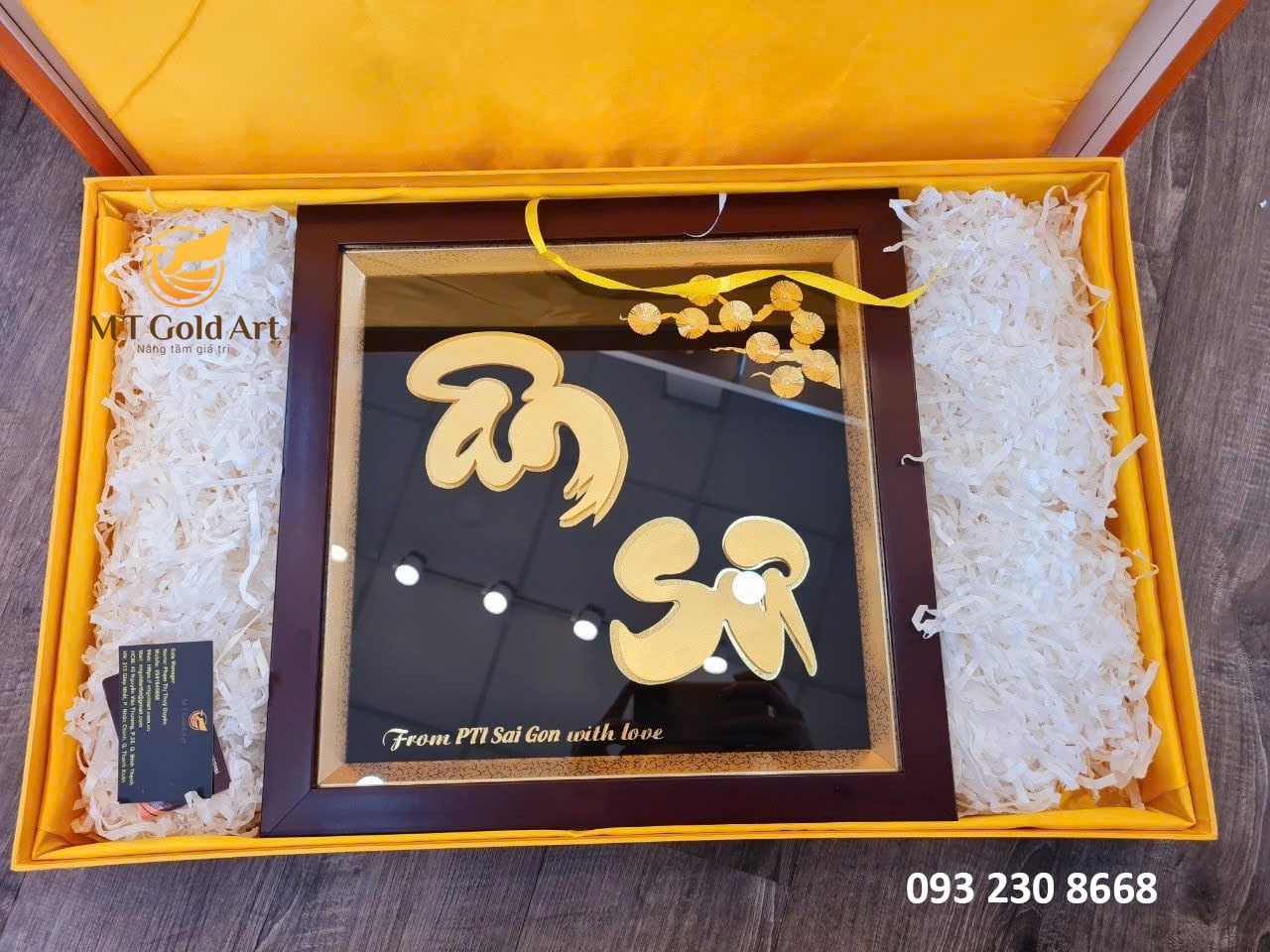 tranh chữ ân sư quà tặng tri ân thầy cô sang trọng ấn tượng ý nghĩa