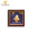 Tranh thuận buồm xuôi gió mạ vàng (20x20cm)