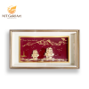 Tranh Thuyền Buồm Dát Vàng 24K