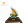 Tượng cá rồng dát vàng 24K
