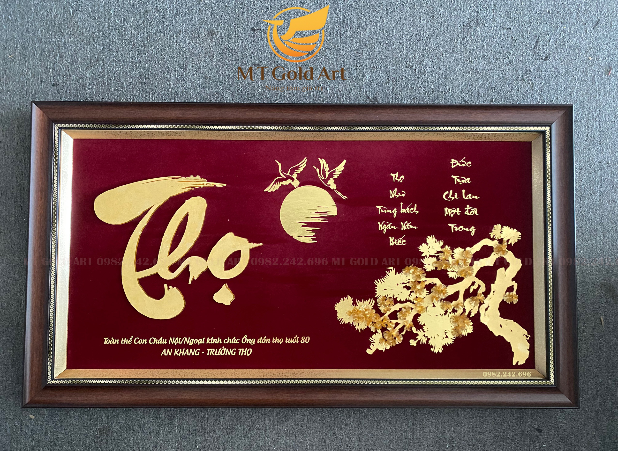 Quà mừng thọ bố mẹ sếp sang trọng ý nghĩa nhất Quà mừng thọ bố mẹ sếp sang trọng ý nghĩa nhất