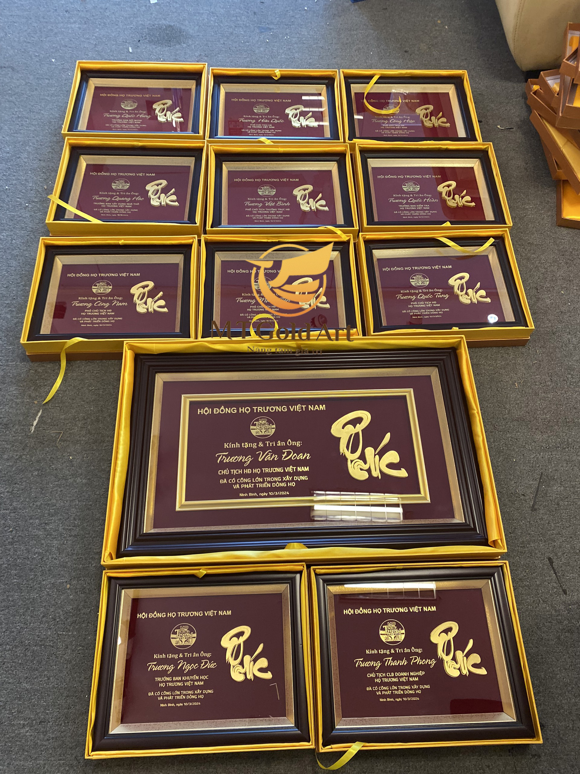 Quà tặng dòng họ ý nghĩa ấn tượng