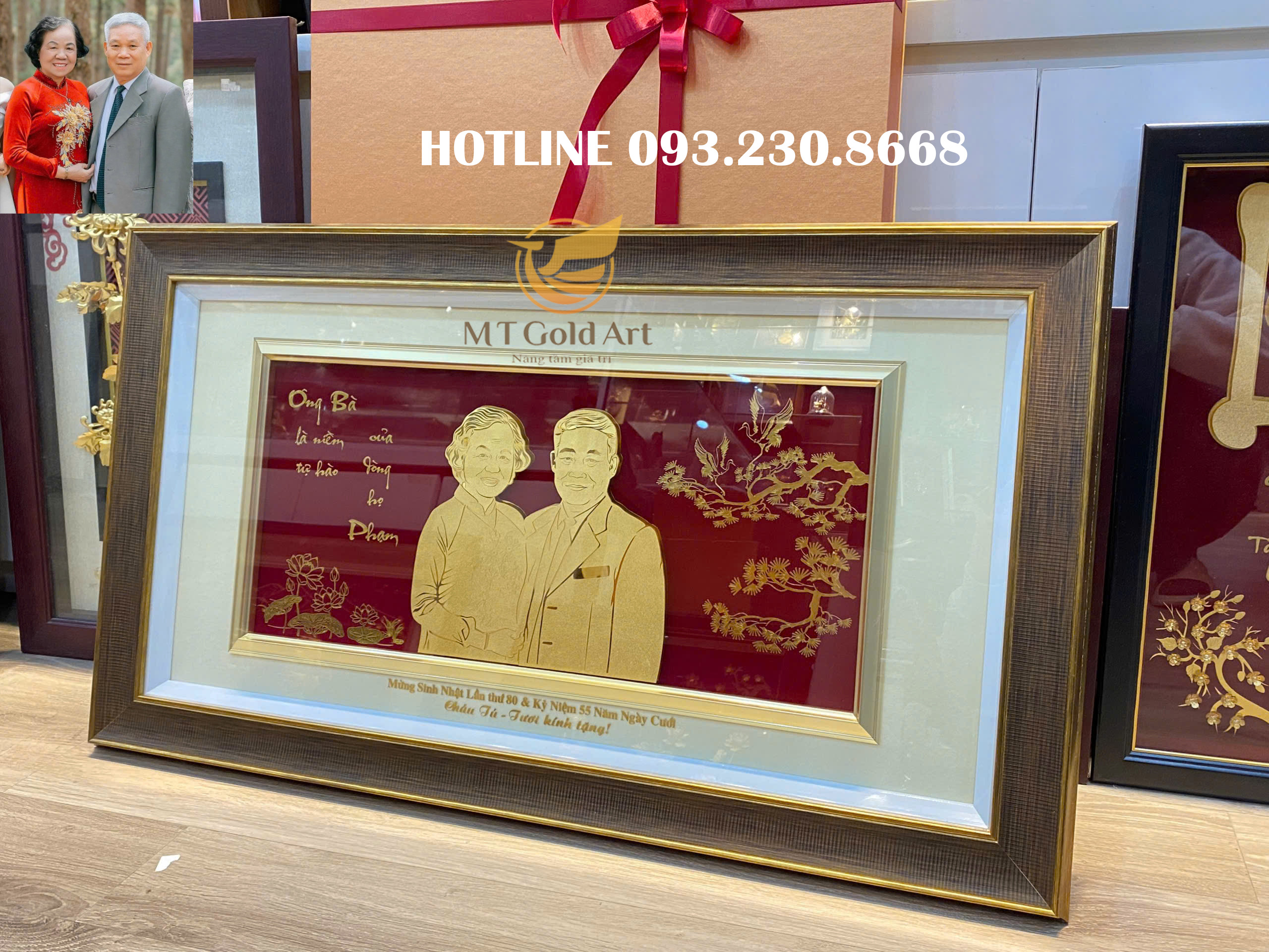 quà sinh nhật - kỷ niệm ngày cưới độc đáo ấn tượng