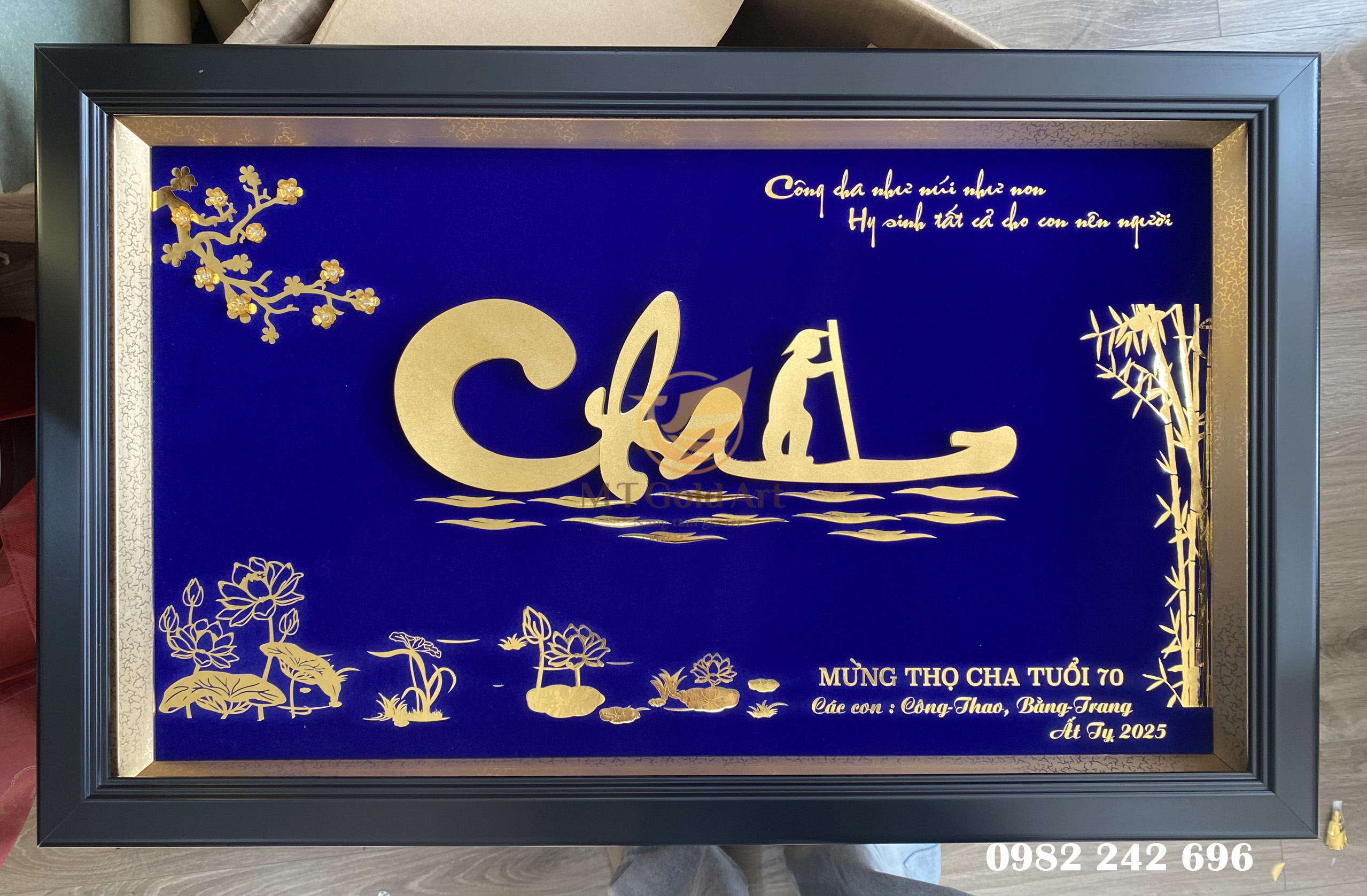 quà mừng thọ bố 70 tuổi ý nghĩa độc đáo nhất