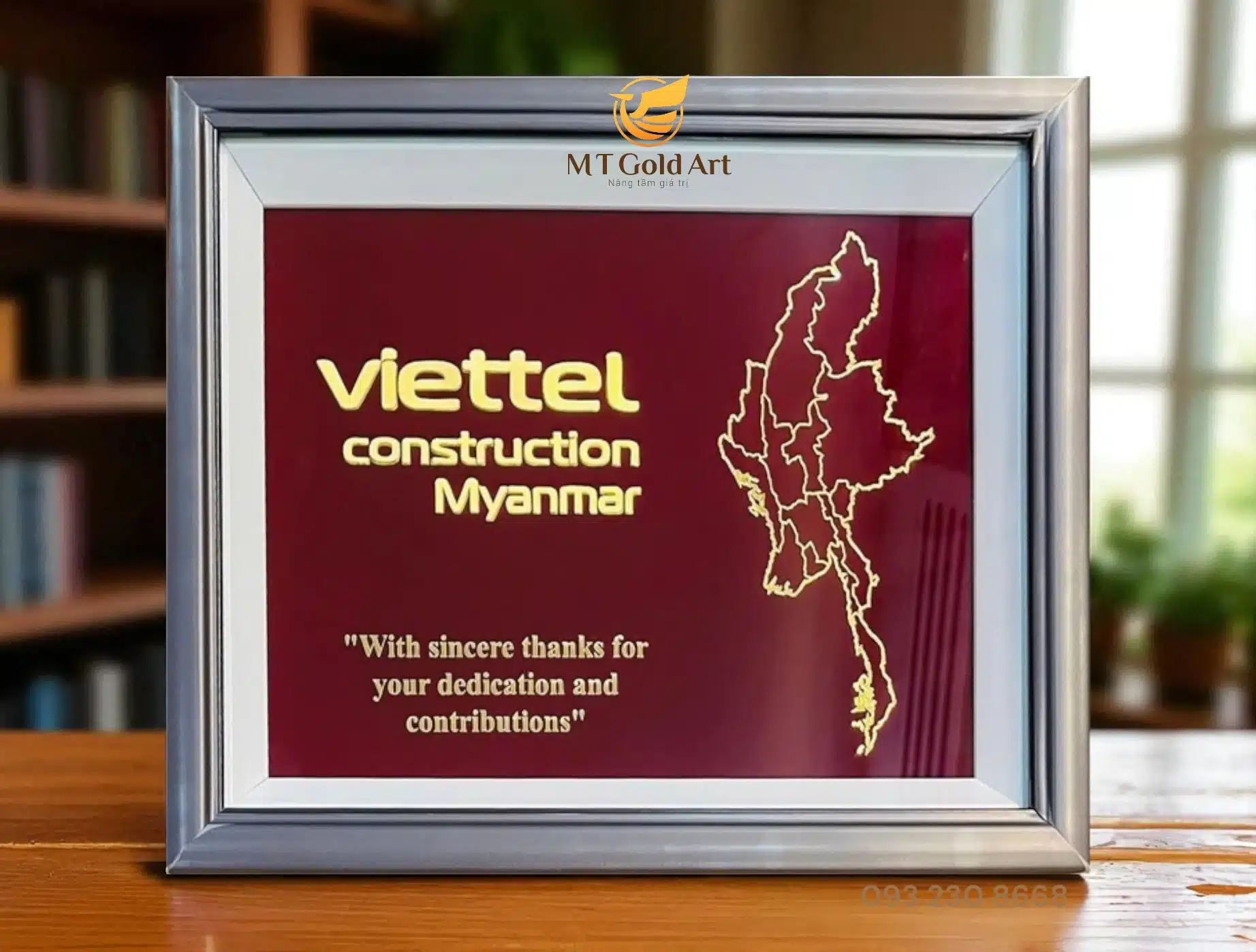 quà tặng đối tác khách hàng của Viettel myanmar