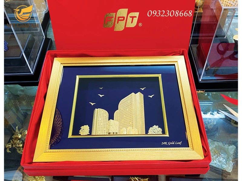 quà tặng mạ vàng quà tặng thương hiệu cao cấp 