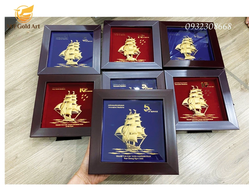 tranh thuyền buồm quà tặng tri ân ý nghĩa 