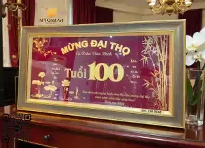 quà mừng thọ bố 100 tuổi ý nghĩa độc đáo